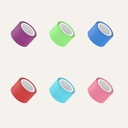 z-Sensi-Wrap_Self-Adherent_Bandage_Rolls_3181-Assorted-Sensi-Wrap-Group-1in_awvise