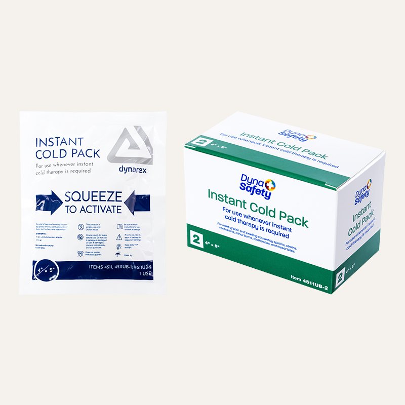 [PTQ-100001369] DynaSafety Instant Hot and Cold Packs (4" x 5") 2)