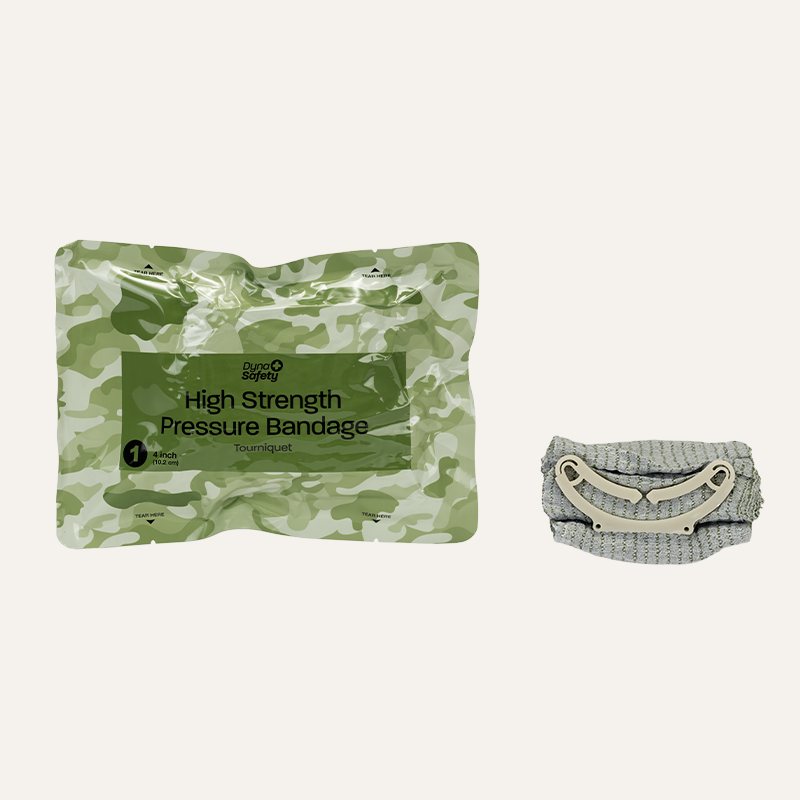 [PTQ-100001432] DynaSafety High Strength Pressure Bandages (Israeli Type) (4")