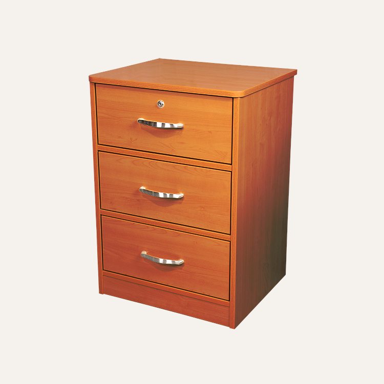 The Glenshaw Collection Furniture Three Drawer Nightstand