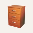 The Glenshaw Collection Furniture Three Drawer Nightstand