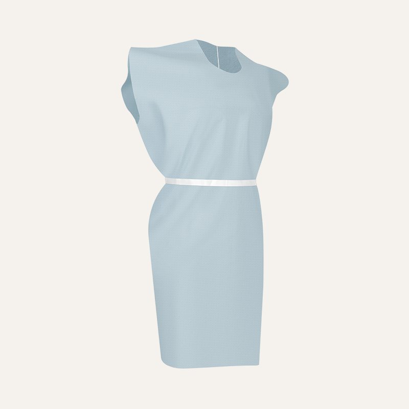 [PTQ-100001663] Dynarex Exam Gowns (3 ply T/P/T Universal (Blue))