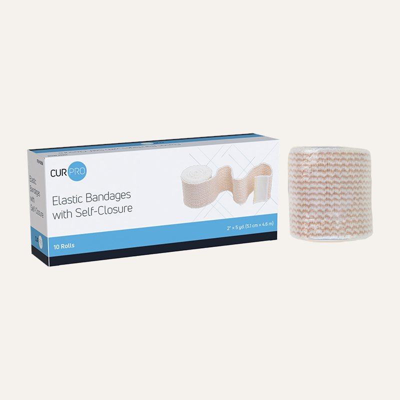 CurPro Elastic Bandages - Clip & Self Closure