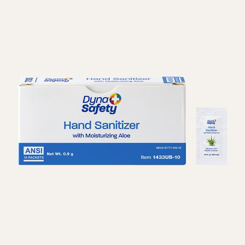 [PTQ-100001841] DynaSafety Hand Sanitizer (Hand Sanitizer .9 g packet– Universal Foil)