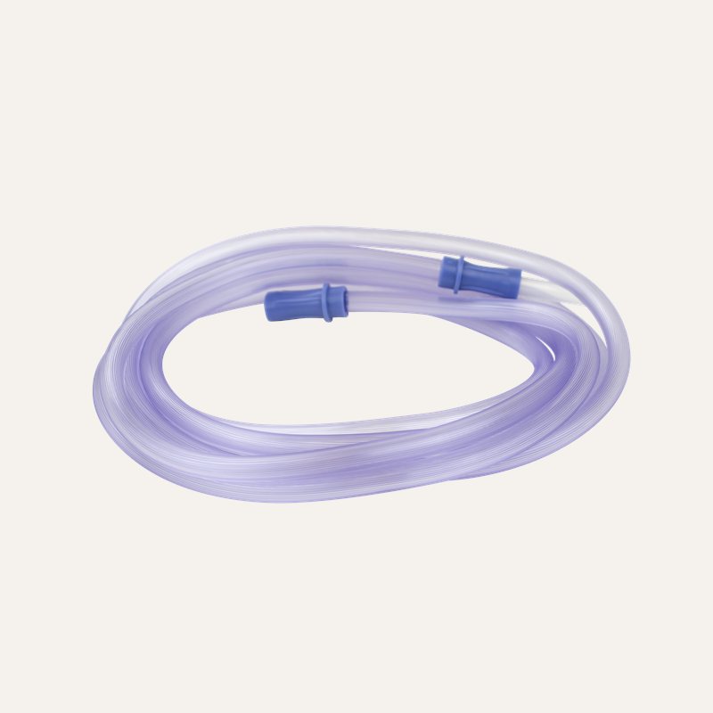 [PTQ-100000246] Resp-O2 Suction Connecting Tubing (Connecting Tubing Non-Conductive - 1/4" x 10')