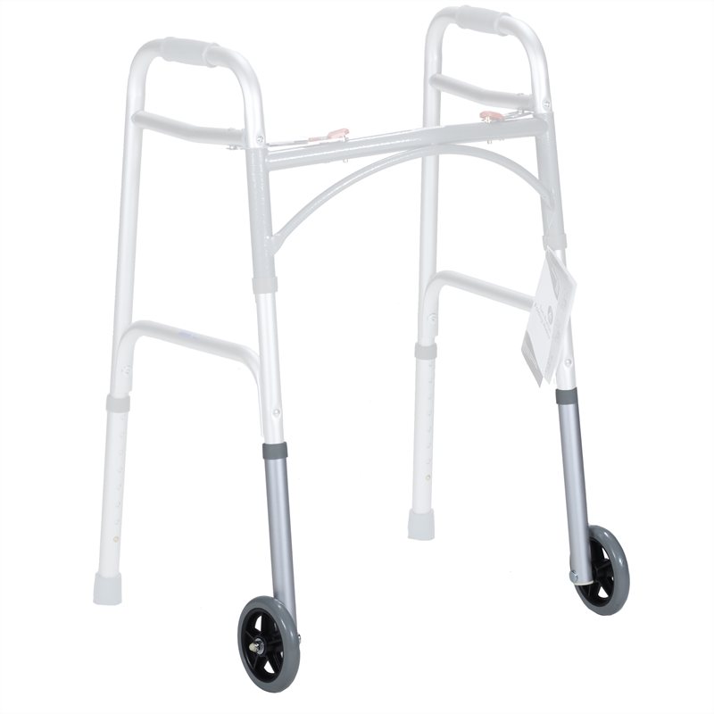 [PTQ-100002722] Dynarex 10162 10163 Walker Extension Leg with Wheel