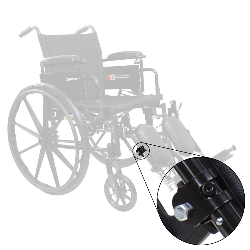 [PTQ-100002803] Dynarex DynaRide Wheelchair Foot Rest Adjustment Lever