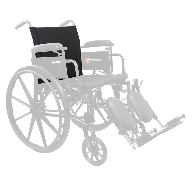 Dynarex DynaRide 16" Reclining Wheelchair Back Upholstery