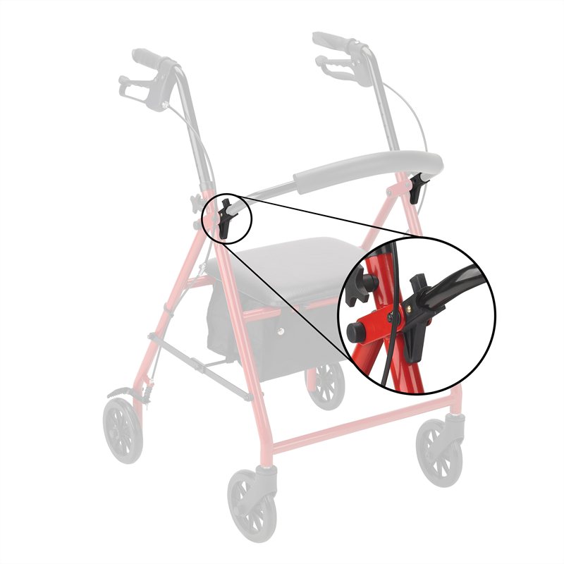 [PTQ-100003079] Dynarex 10201 10202 Rollator Backrest Pivot Bracket