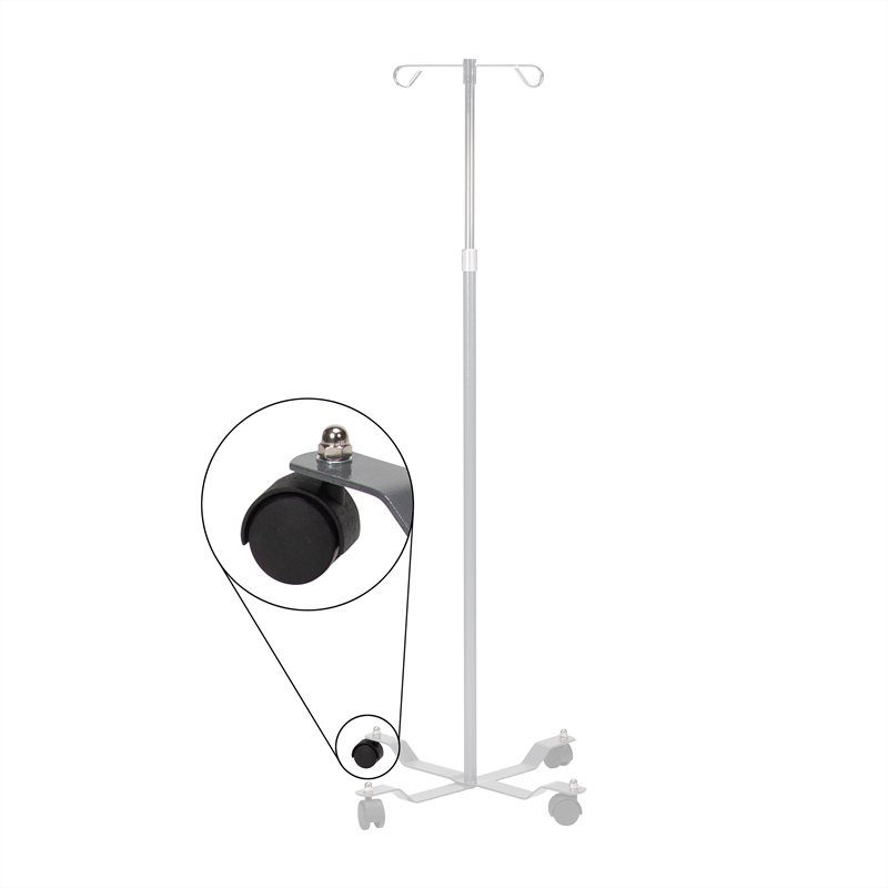 Dynarex 10554 IV Pole Caster