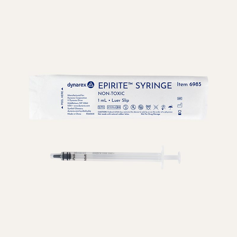 [PTQ-100003626] Dynarex EpiRite Syringes - 1cc