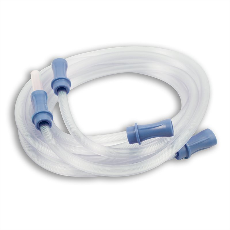 [PTQ-100003662] Dynarex Suction Tubing Combo Pack w/ straw connector 3/16" x 6' and 3/16" x 18"