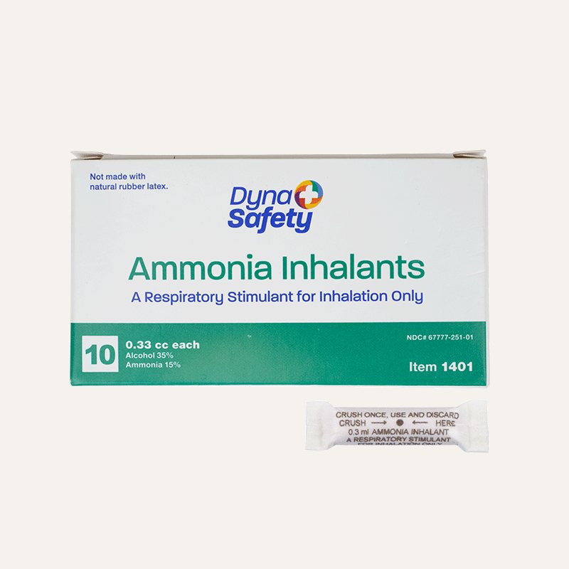 [PTQ-100003766] DynaSafety Ammonia Inhalants (Ampule) .33cc