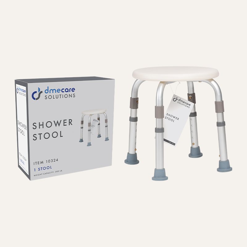 [PTQ-100000508] DME Care Solutions Shower Stool (MPN 10324)