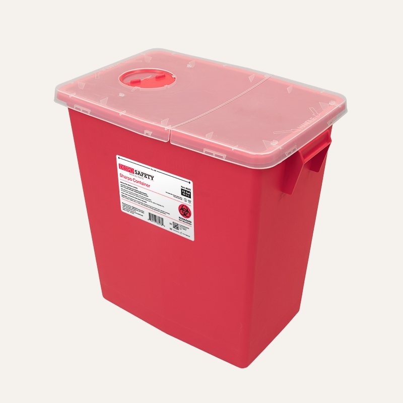 [PTQ-100000535] Dispo Safety Sharps Containers (Sharp Container 12 gallon)