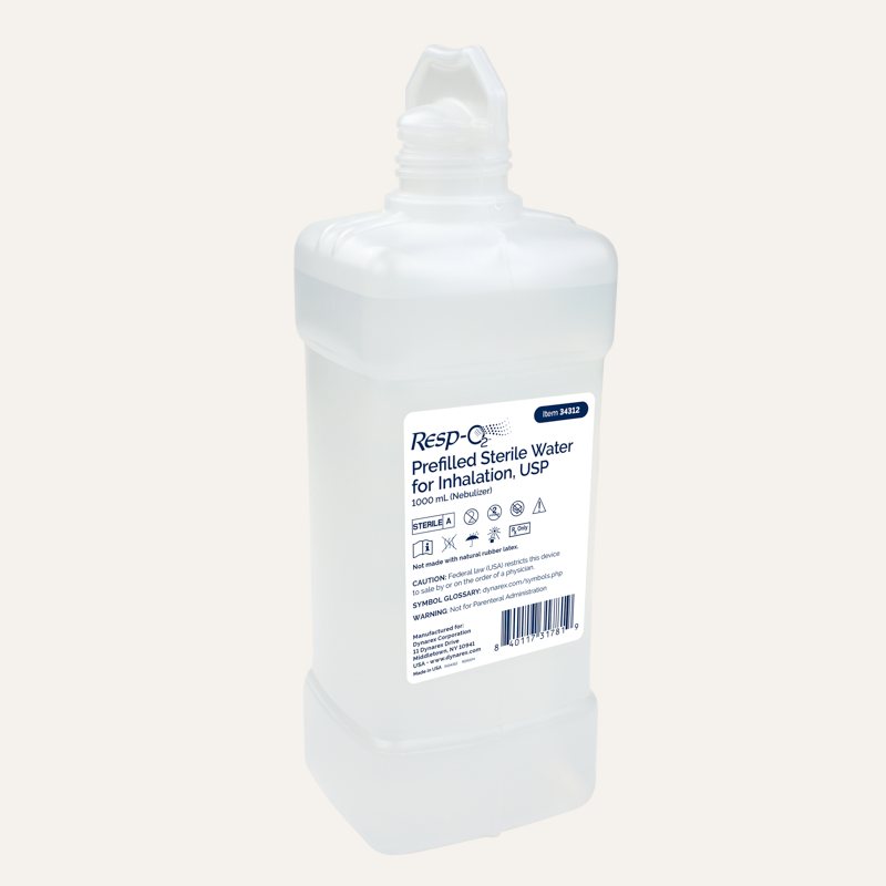 Resp-O2 Prefilled Sterile Water for Inhalation (Nebulizer)