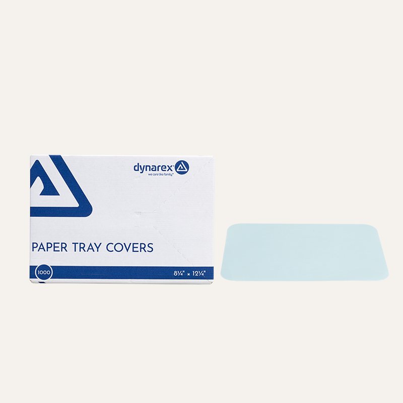 [PTQ-100000913] Dynarex Paper Tray Covers (Blue)
