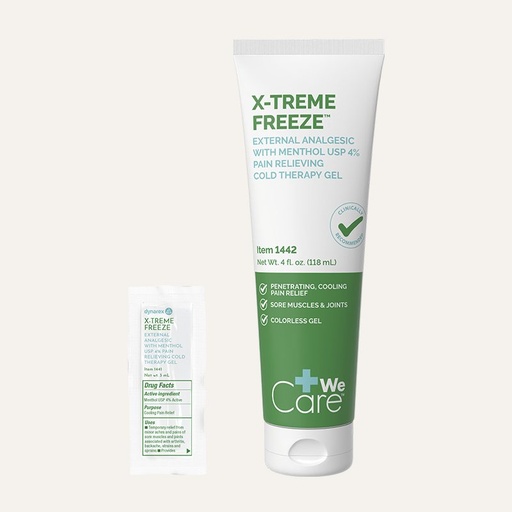 WeCare X-Treme Freeze Pain Relieving Cold Therapy Gel