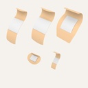 DynaSafety Sheer Plastic Adhesive Bandages — Sterile