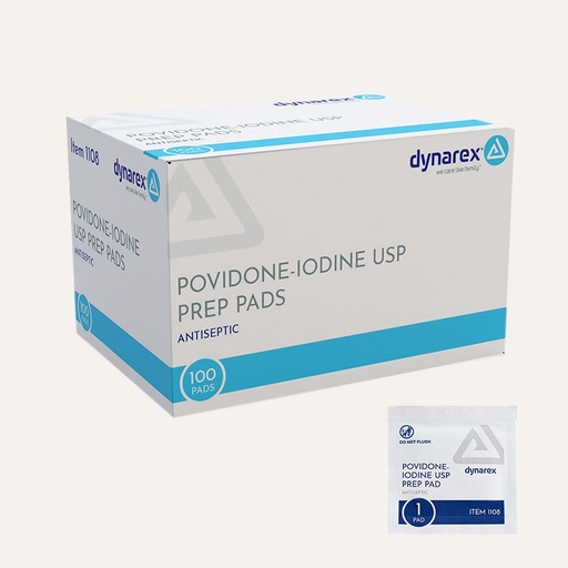 Dynarex Povidone Iodine Prep Pad