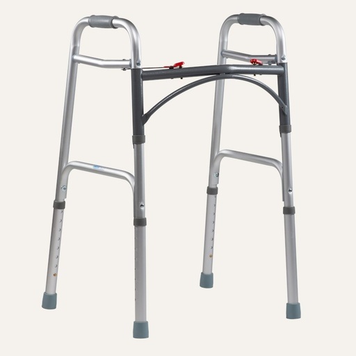 DME Care Solutions Two Button Folding Walker