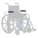 Dynarex DynaRide Wheelchair Full Length Arm Pad - Pair
