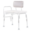 Dynarex 10329 Padded Tub Transfer Bench Seat/Back Rest Pad