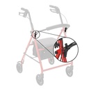 Dynarex 10201 10202 Rollator Backrest Pivot Bracket